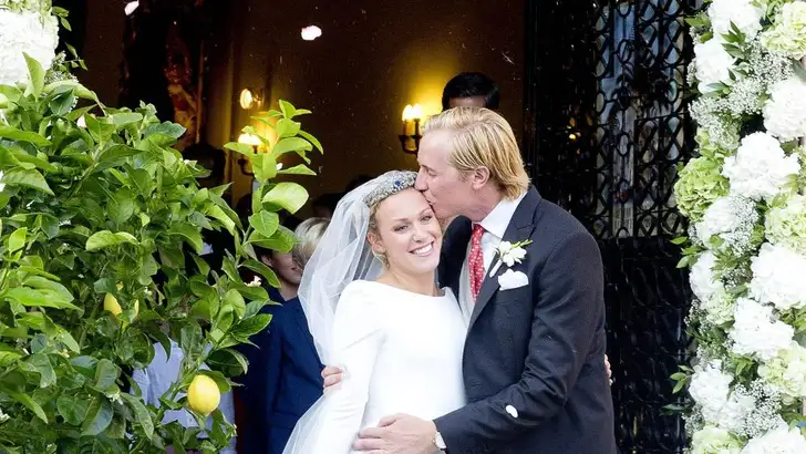 Royal wedding: privéfoto's van prinses Marie-Gabrielle