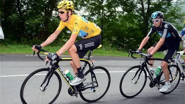 Wiggins en Froome in Ronde van Lombardije