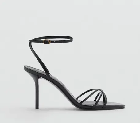 Mango – Bandjessandalen met hakken: € 49,99