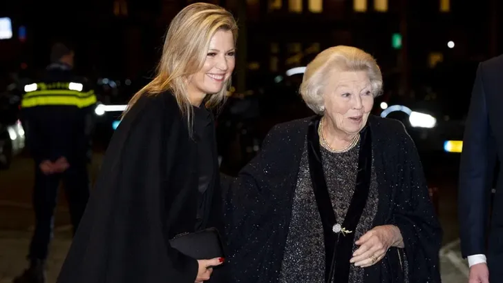 Koningin Máxima en prinses Beatrix