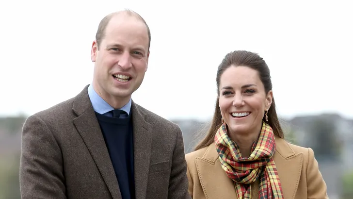 prins William en hertogin Kate