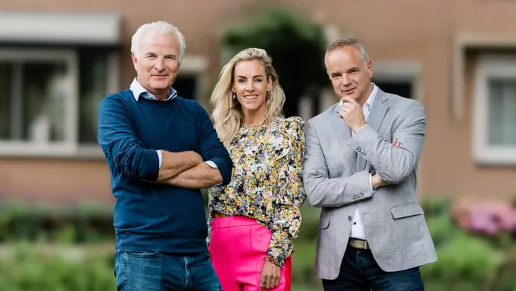 Team van Kopen Zonder Kijken Bob Sikkes, Roos Reedijk en Alex van Keulen.