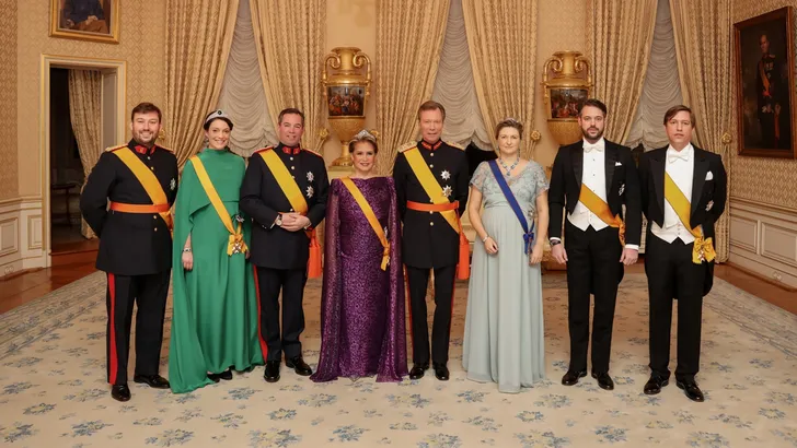 Nieuwjaarsreceptie Luxemburg royals
