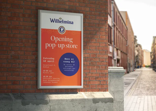 Pop-up store van Wilhelmina Pepermunt