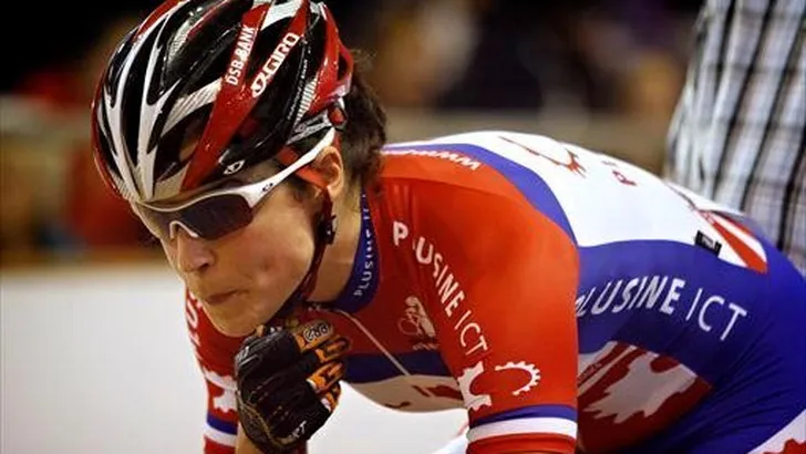Kanis verder op de keirin, Hijgenaar naar huis