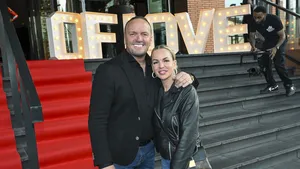 Frank van Etten met vrouw Mélanie