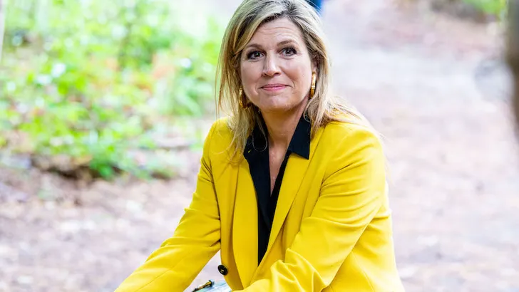 Máxima met Gucci op de camping