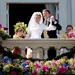 Contantijn en Laurentien huwelijksdag balkon