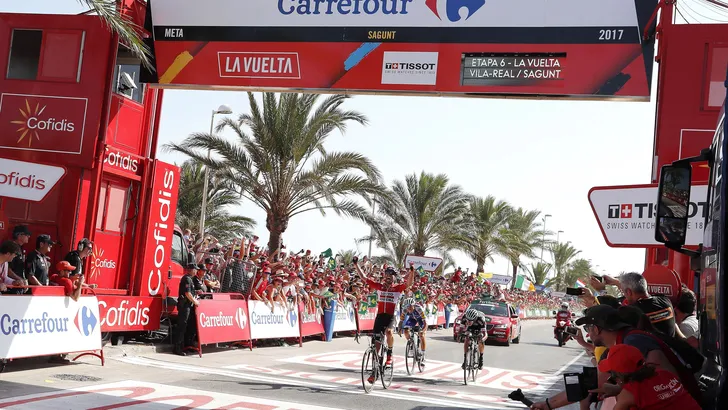 Eindstreep: Marczynski wint, Contador toont ware aard in Vuelta