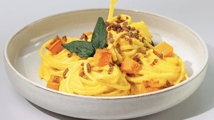 Pompoenpasta