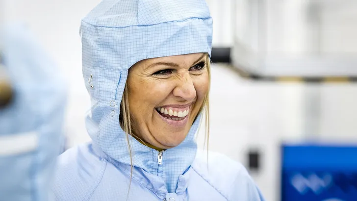 Koningin Maxima brengt werkbezoek aan Technische Universiteit Eindhoven