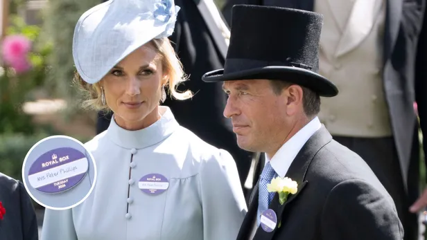 Traditie naam Royal Ascot: Harriet Sperling verscheen als 'Mrs. Peter Phillips'.