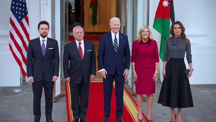 Jordan Royals Meets Bidens At The White House