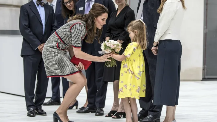 Say yes to the royal mini-dress!