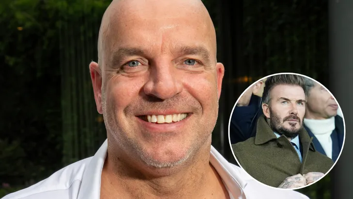 Andy van der Meijde en David Beckham