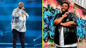 Foto van Chris Alain in 2017 bij The Voice of Holland en van nu