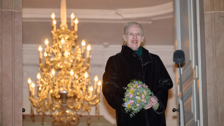 Queen Margrethe of Denmark in Fredensborg Denmark