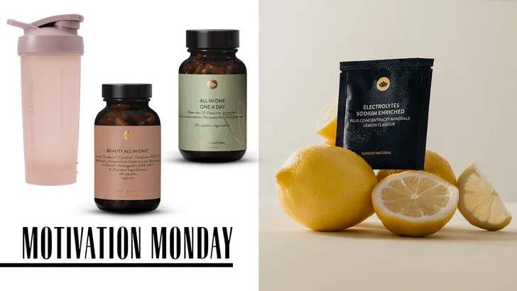 Motivation Monday: New Year’s Resolutions-pakket van Sunday Natural t.w.v. 130,40