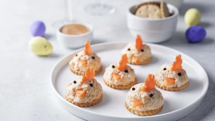 Toastjes met zalmsalade