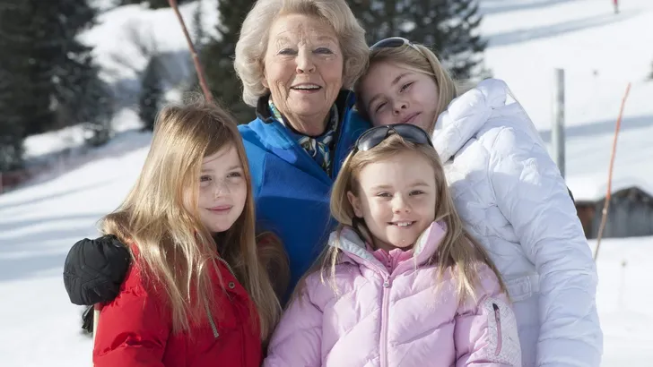 Fotosessie met de koninklijke familie in Lech - 2015