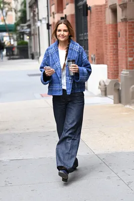 Katie Holmes in New York