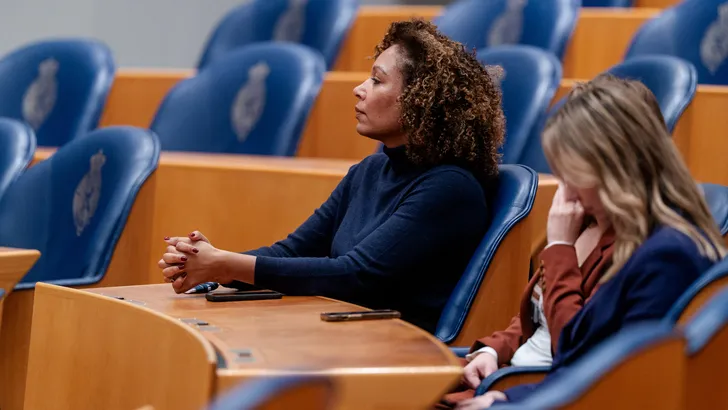 Nathalie van Berkel in de Tweede Kamer