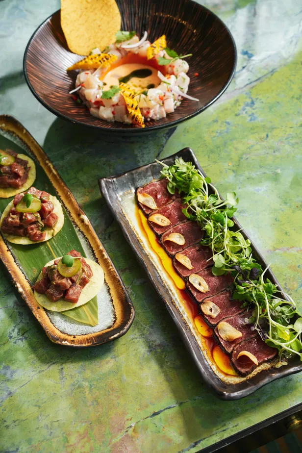 Restaurant Secret Garden: Nikkei Cuisine is een hemelse samenkomst van de Peruaanse en Japanse keuken. 