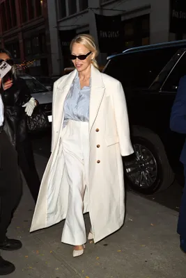 Pamela Anderson in New York