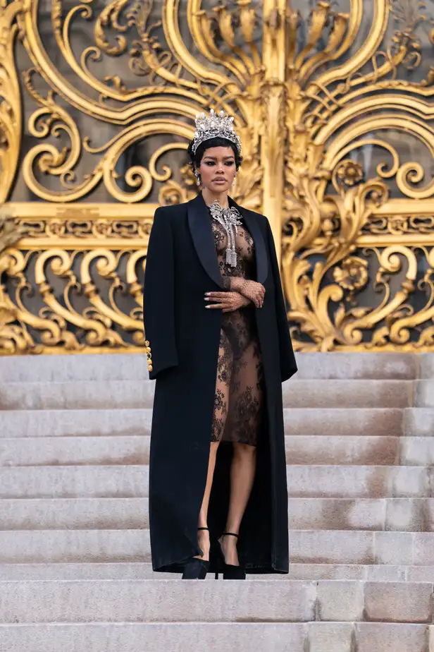 Teyana Taylor bij Schiaparelli