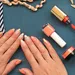 sunset nails