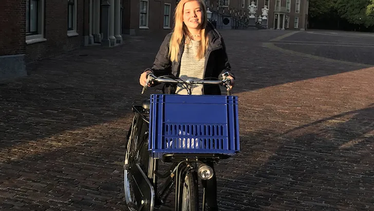 Zien: Ariane's fietsfoto