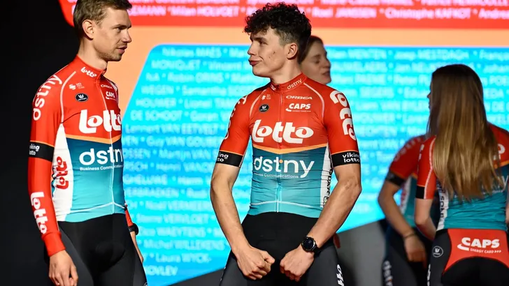 Team presentation of Lotto Dstny 2024