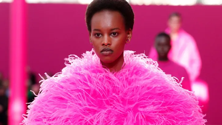Valentino's Pink Parade steelt de show op Fashion Week 