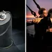 Tweeluik foto's met links de Hope Diamond en rechts een scène uit Titanic.