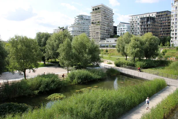 Parc Clichy-Batignolles, Martin Luther King.