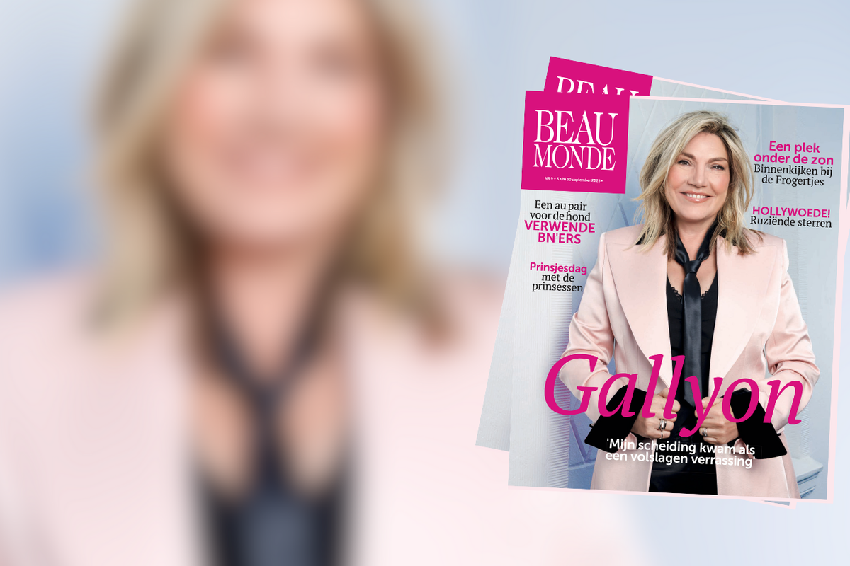 Nu in de winkels: Beau Monde's septembernummer met de prachtige (én openhartige) Gallyon van Vessem