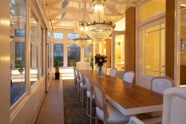 Serre in herenhuis in Sneek