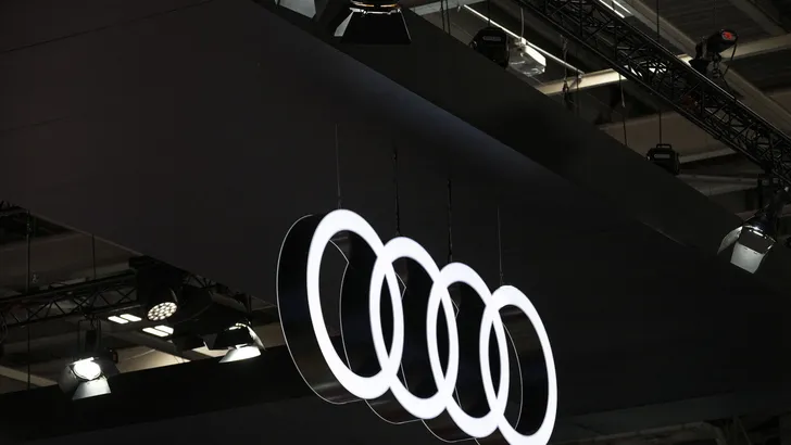 Het logo van Audi