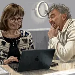 Saskia Belleman met Thomas Braun