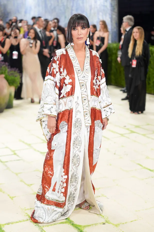 Kris Jenner tijdens het Met Gala 2026.