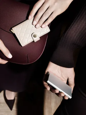 Miniwallet + embossed Diamond Chalk €170.