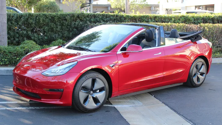 Tesla Model 3 Cabrio