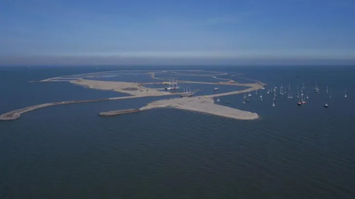 Marker-Wadden-Natuurmonumenten. Foto: Holland Luchtfotografie