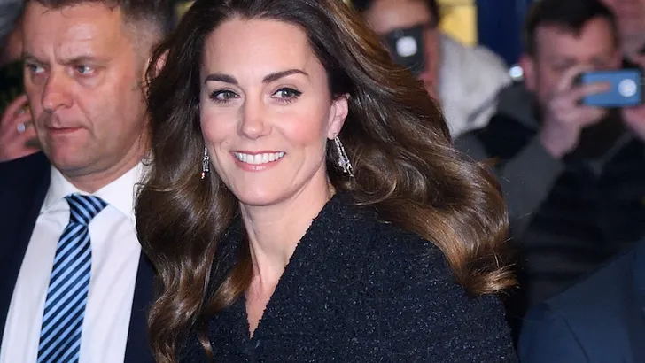 Kate's shiny shoes