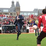 Willem-Alexander voetbal