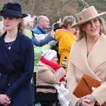 British Royal Family Christmas Day Service at Sandringham