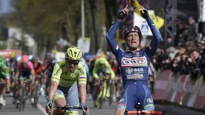 Enrico Gasparotto wint voor de tweede keer Amstel Gold Race