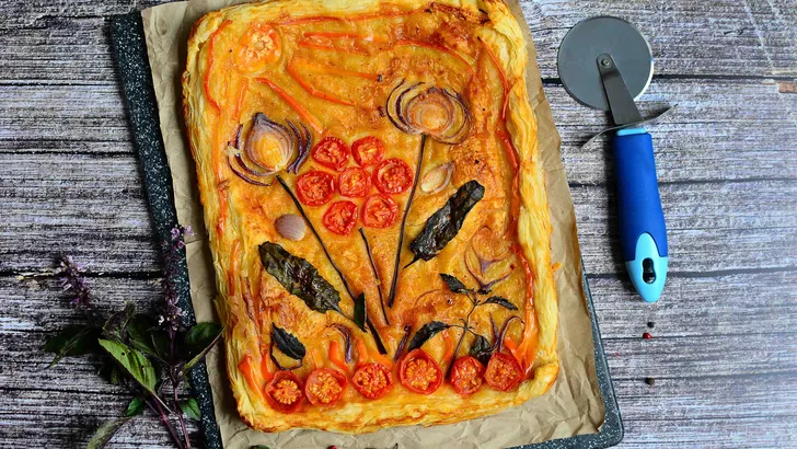Groenteflammkuchen