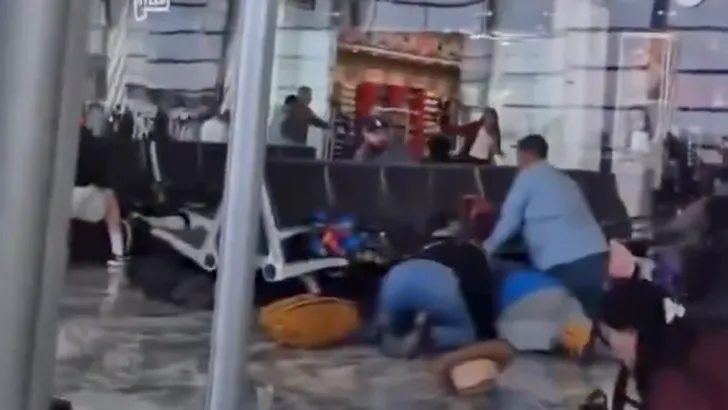 Beelden vliegveld van Guadalajara