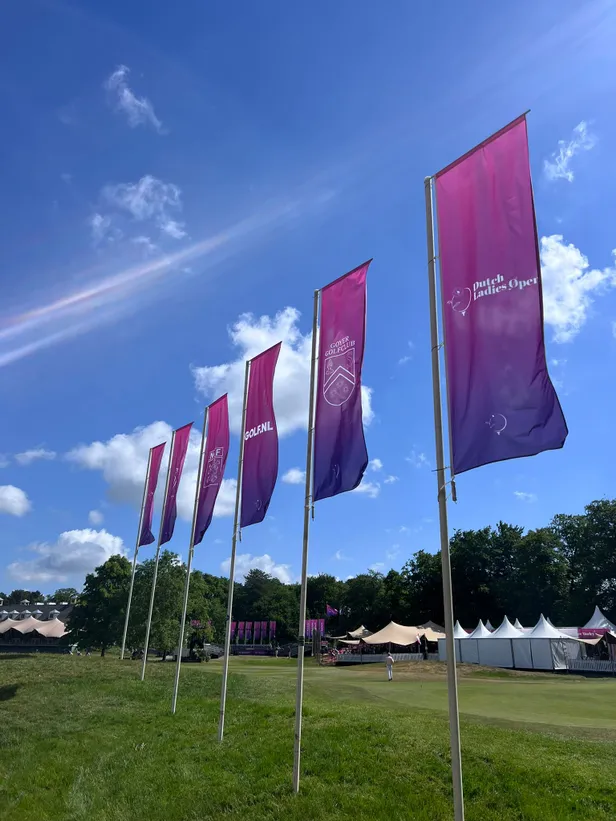 Vlaggen Dutch Ladies Open
